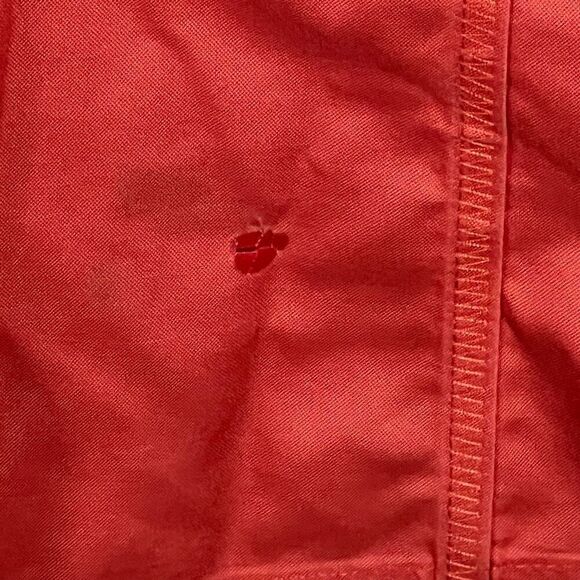 Chico’s No Iron Jacket Women’s 3 X-Large Coral Button Front Long Sleeve VNeck - Picture 6 of 12